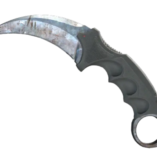 ★ StatTrak™ Karambit | Rust Coat (Well-Worn)