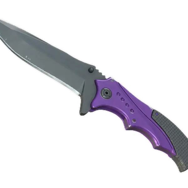 ★ StatTrak™ Nomad Knife | Ultraviolet (Well-Worn)