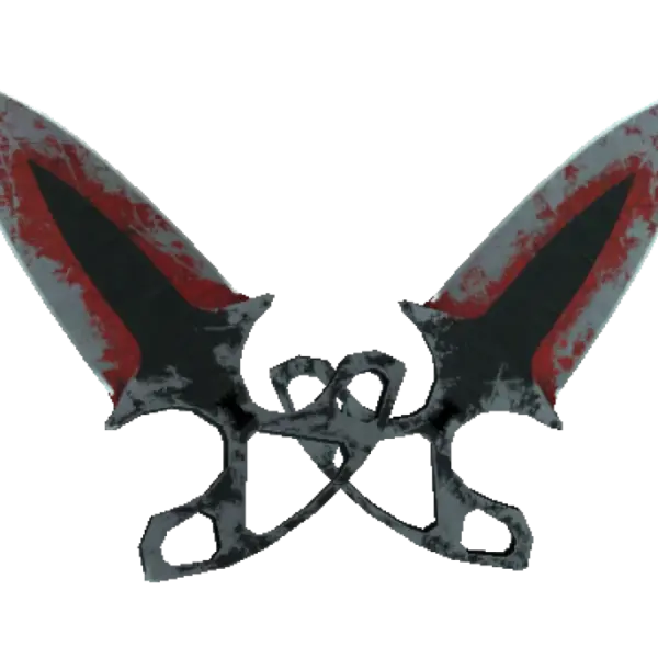 ★ StatTrak™ Shadow Daggers | Crimson Web (Battle-Scarred)
