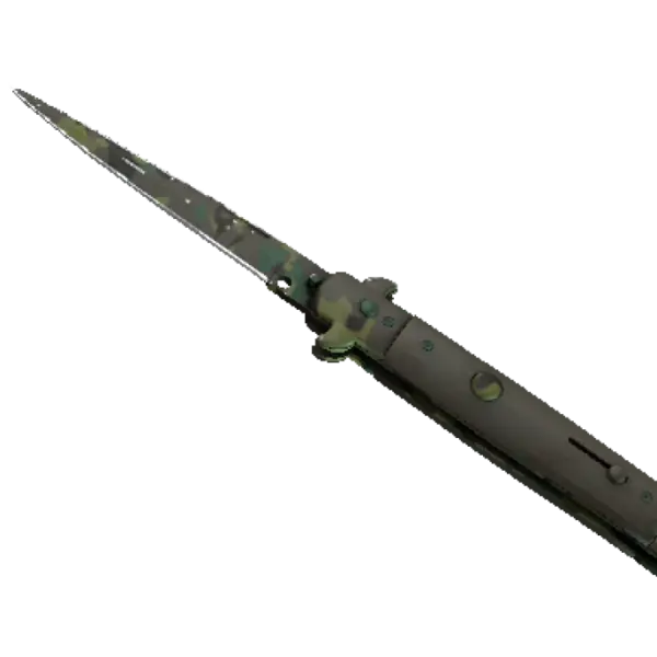 ★ StatTrak™ Stiletto Knife | Boreal Forest (Well-Worn)