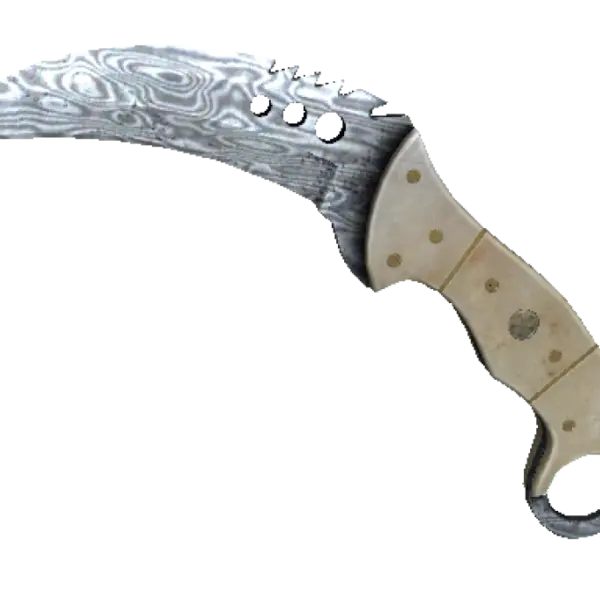 ★ StatTrak™ Talon Knife | Damascus Steel (Well-Worn)