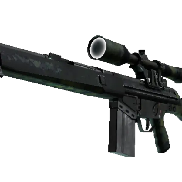 Souvenir G3SG1 | Jungle Dashed (Battle-Scarred)