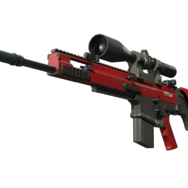 StatTrak™ SCAR-20 | Crimson Web (Factory New)