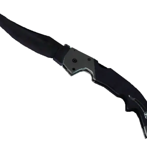 ★ StatTrak™ Falchion Knife | Blue Steel (Battle-Scarred)