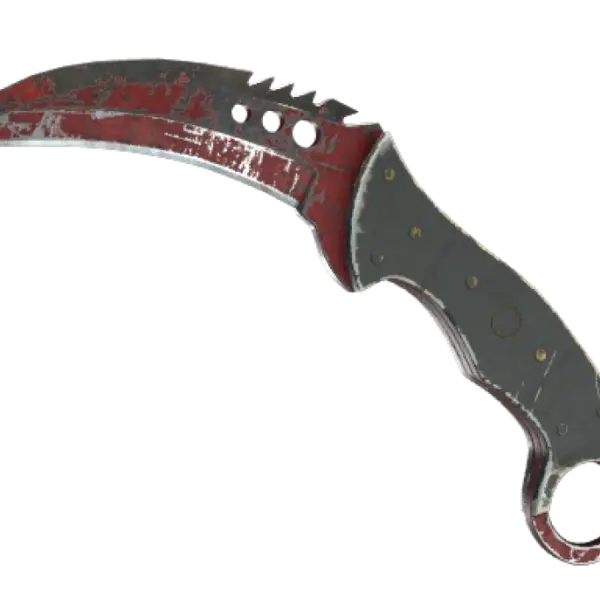 ★ Talon Knife | Crimson Web (Battle-Scarred)