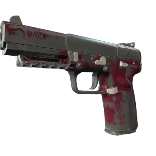 Five-SeveN | Crimson Blossom (Battle-Scarred)