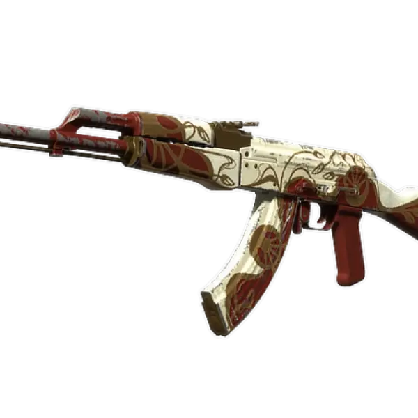 Souvenir AK-47 | Nouveau Rouge (Well-Worn)