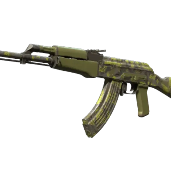 Souvenir AK-47 | Olive Polycam (Field-Tested)