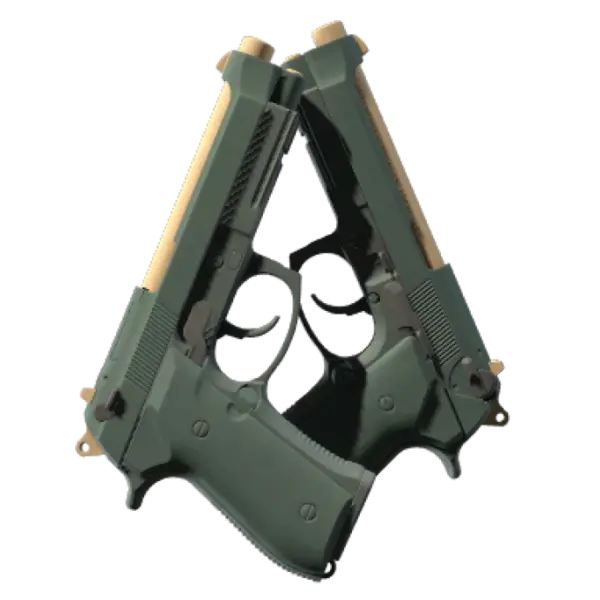 Souvenir Dual Berettas | Contractor (Factory New)