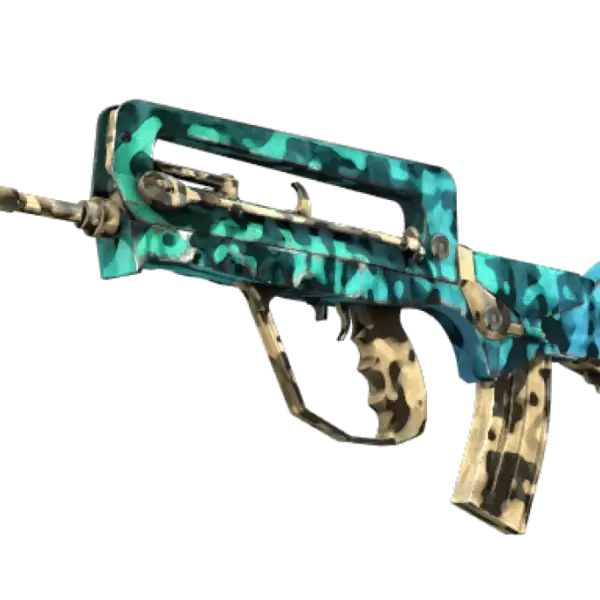 Souvenir FAMAS | Waters of Nephthys (Battle-Scarred)