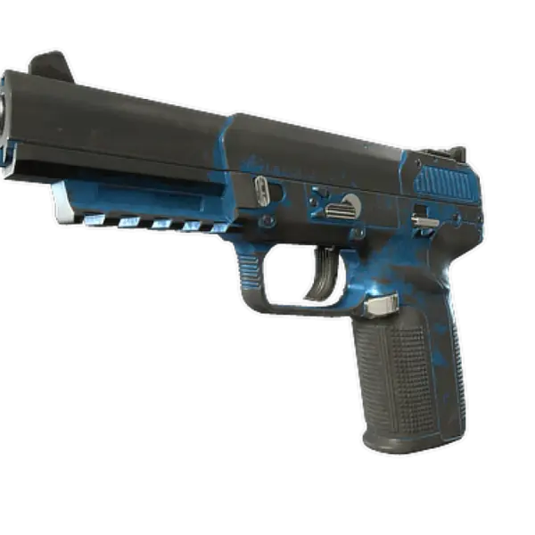 Souvenir Five-SeveN | Sky Blue (Battle-Scarred)