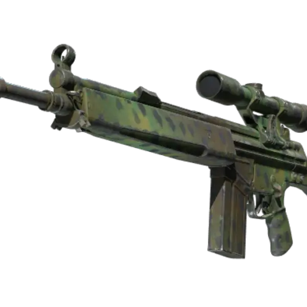Souvenir G3SG1 | Jungle Dashed (Well-Worn)