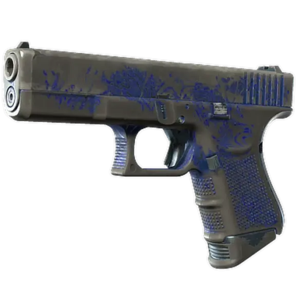 Souvenir Glock-18 | Ocean Topo (Battle-Scarred)