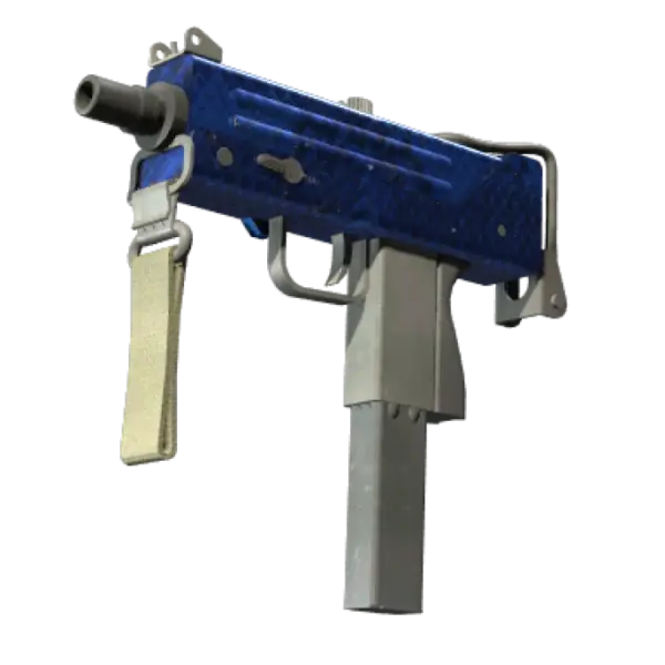 Souvenir MAC-10 | Lapis Gator (Field-Tested)