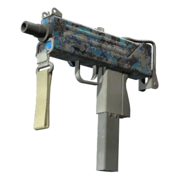 Souvenir MAC-10 | Oceanic (Battle-Scarred)