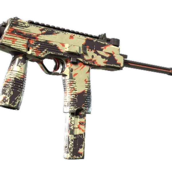 Souvenir MP9 | Shredded (Well-Worn)
