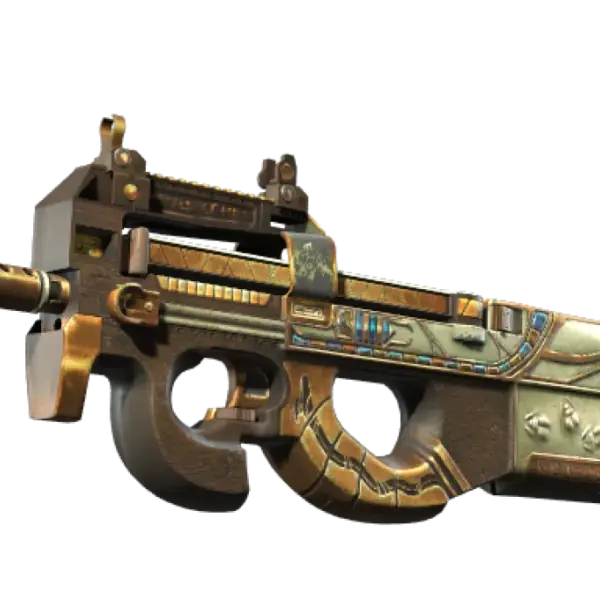 Souvenir P90 | ScaraB Rush (Well-Worn)