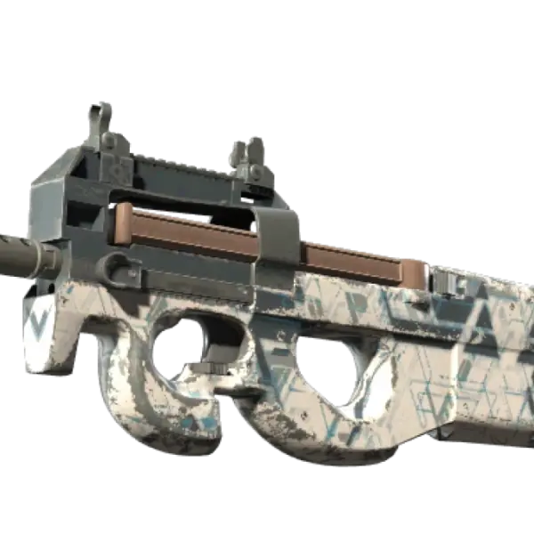 Souvenir P90 | Schematic (Well-Worn)