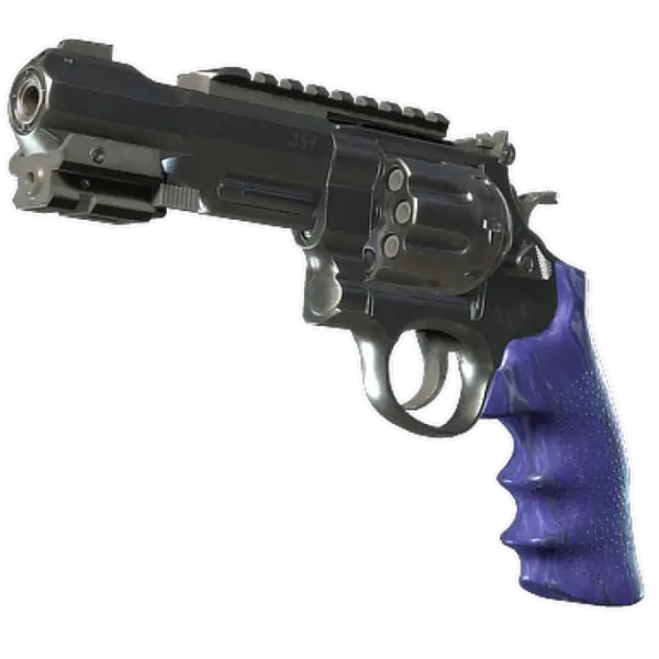 Souvenir R8 Revolver | Cobalt Grip (Well-Worn)