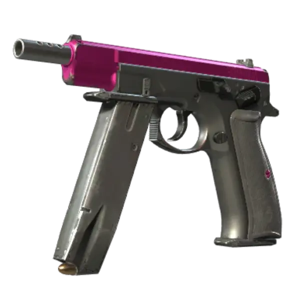 StatTrak™ CZ75-Auto | The Fuschia Is Now (Well-Worn)