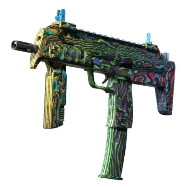 StatTrak™ MP7 | Neon Ply (Factory New)
