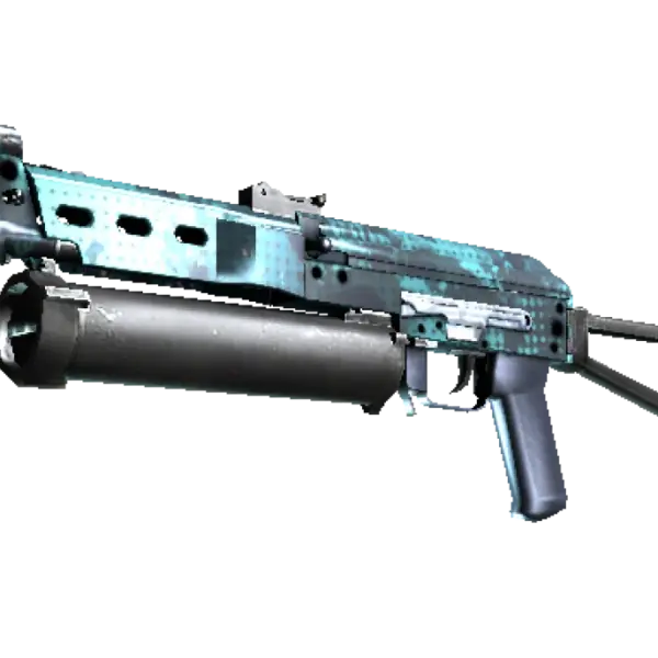 StatTrak™ PP-Bizon | Cobalt Halftone (Factory New)