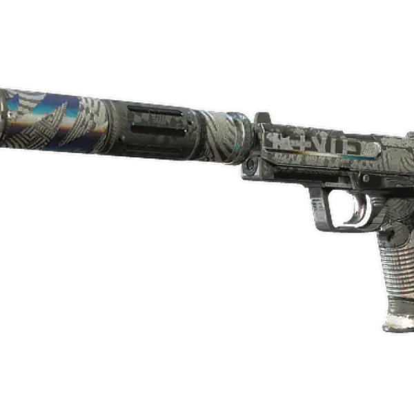 USP-S | Spiral Glitch (Battle-Scarred)