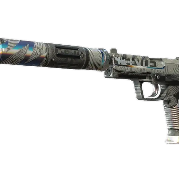 USP-S | Spiral Glitch (Well-Worn)