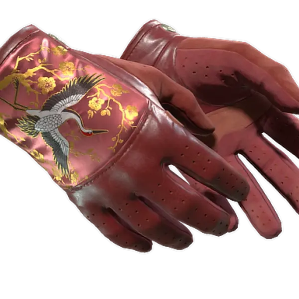 ★ Driver Gloves | Brocade Crane (Minimal Wear)