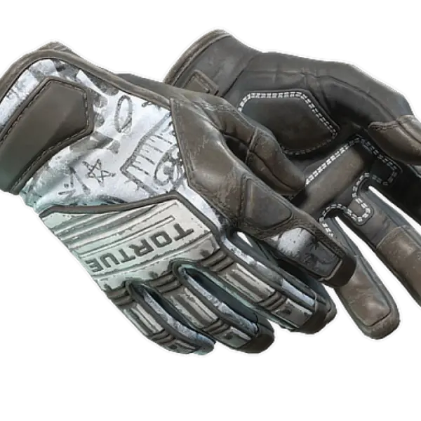 ★ Specialist Gloves | Blackbook (Battle-Scarred)