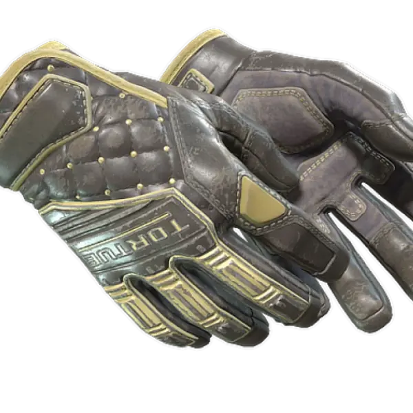 ★ Specialist Gloves | Chocolate Chesterfield (Battle-Scarred)