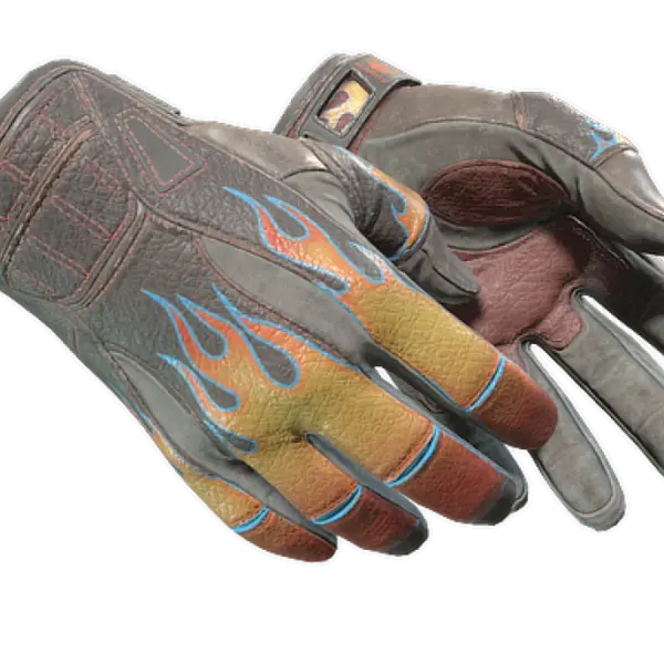 ★ Sport Gloves | Blaze (Well-Worn)