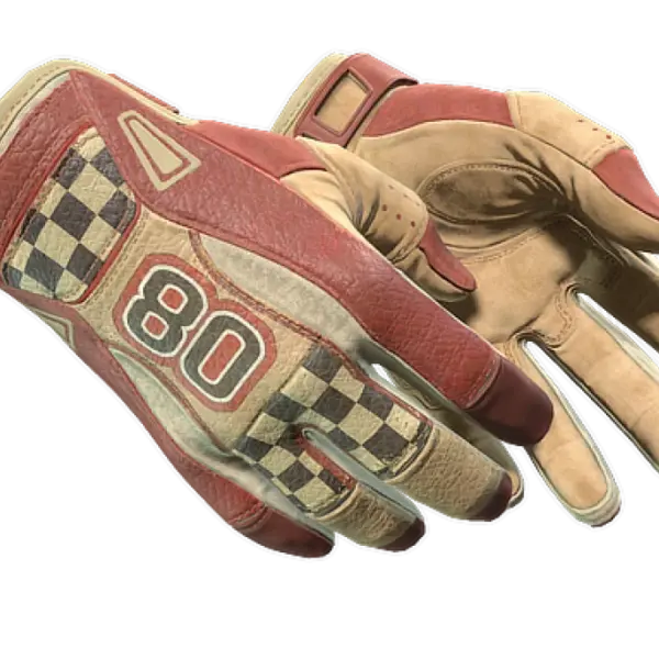 ★ Sport Gloves | Red Racer (Well-Worn)