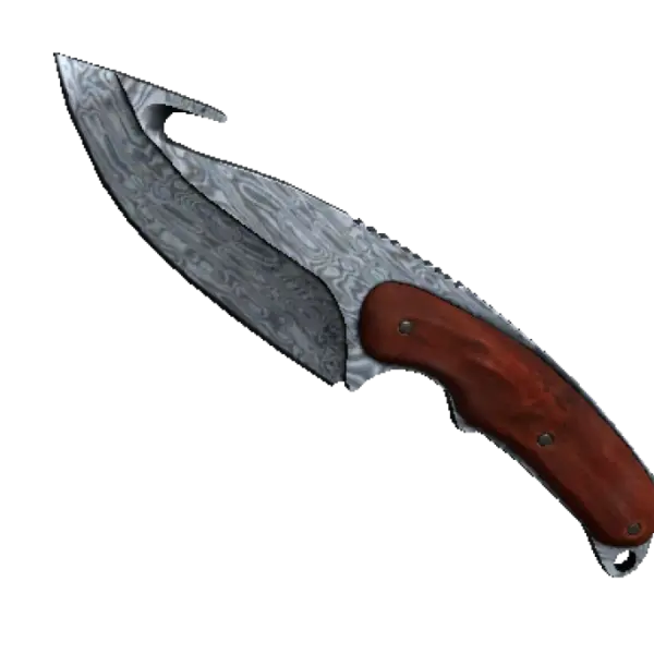 ★ StatTrak™ Gut Knife | Damascus Steel (Well-Worn)