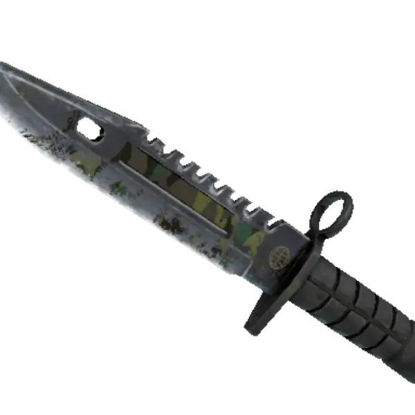 ★ StatTrak™ M9 Bayonet | Boreal Forest (Battle-Scarred)