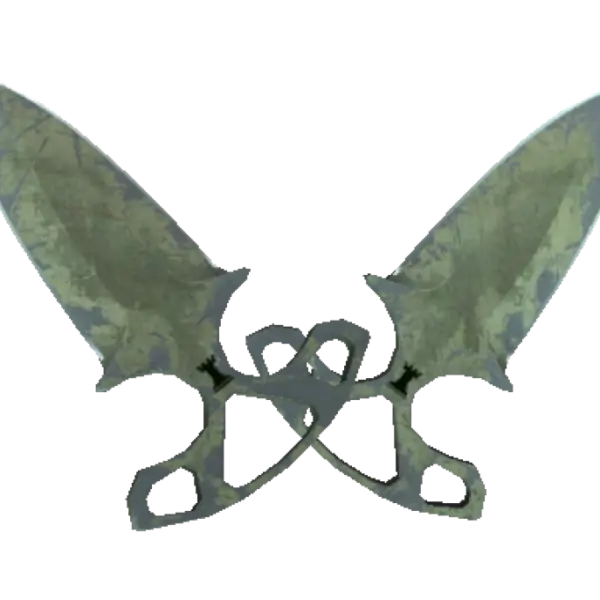 ★ StatTrak™ Shadow Daggers | Safari Mesh (Battle-Scarred)