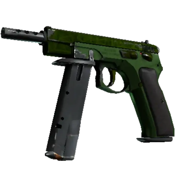 CZ75-Auto | Emerald Quartz (Well-Worn)