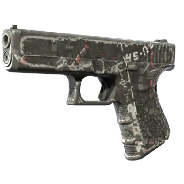 Glock-18 | Red Tire (Well-Worn)