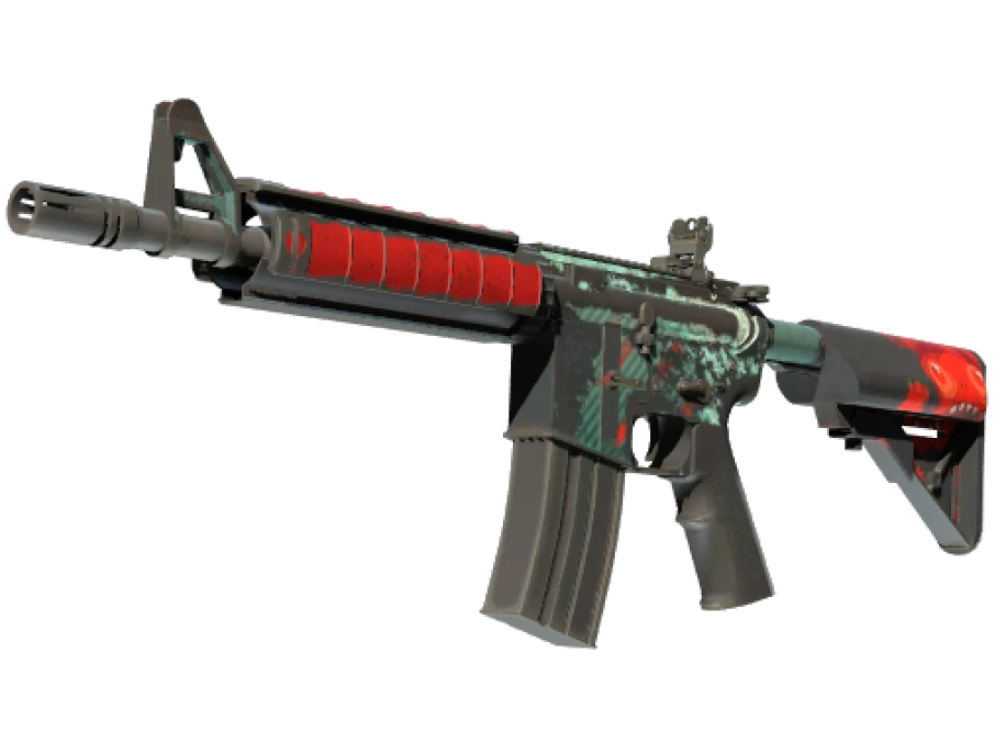 M4A4 | Bullet Rain (Battle-Scarred) - Image 1