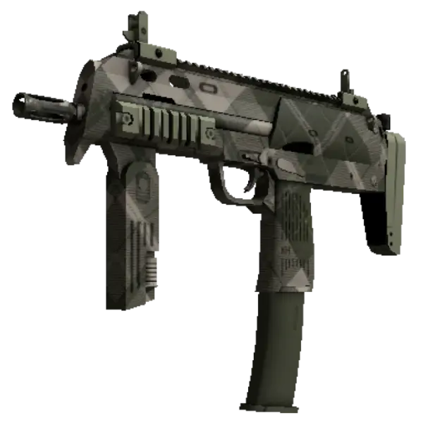 MP7 | Olive Plaid (Minimal Wear)