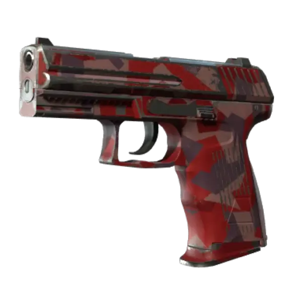 P2000 | Red FragCam (Well-Worn)