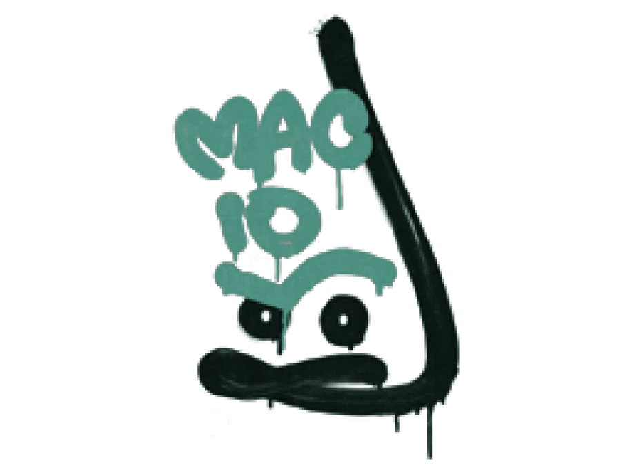 Sealed Graffiti | Recoil MAC-10 (Frog Green) - Image 1