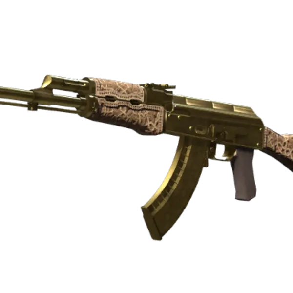 Souvenir AK-47 | Gold Arabesque (Factory New)