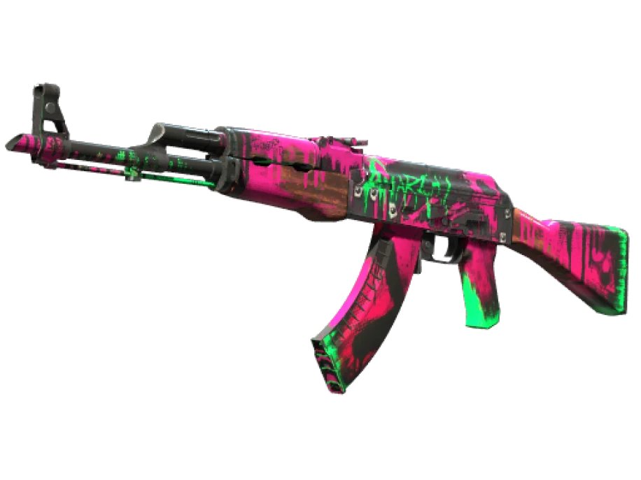 Souvenir AK-47 | Neon Revolution (Field-Tested) - Image 1