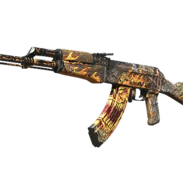 Souvenir AK-47 | Searing Rage (Minimal Wear)