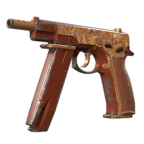 Souvenir CZ75-Auto | Honey Paisley (Field-Tested)