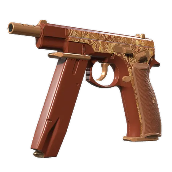 Souvenir CZ75-Auto | Honey Paisley (Minimal Wear)