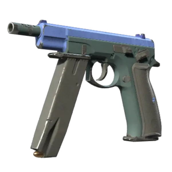 Souvenir CZ75-Auto | Indigo (Well-Worn)