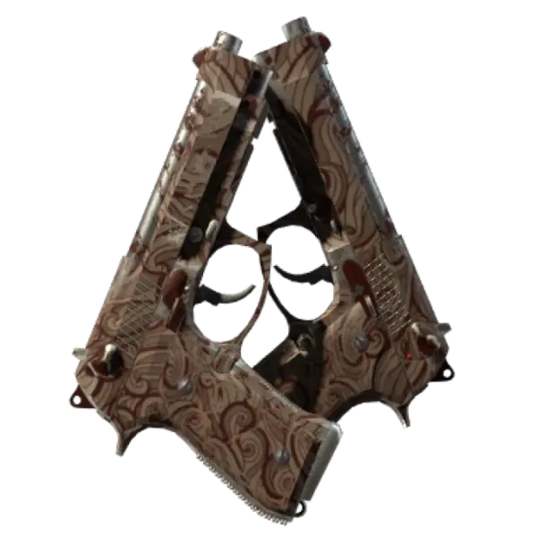 Souvenir Dual Berettas | Pyre (Field-Tested)