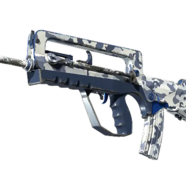 Souvenir FAMAS | Yeti Camo (Well-Worn)